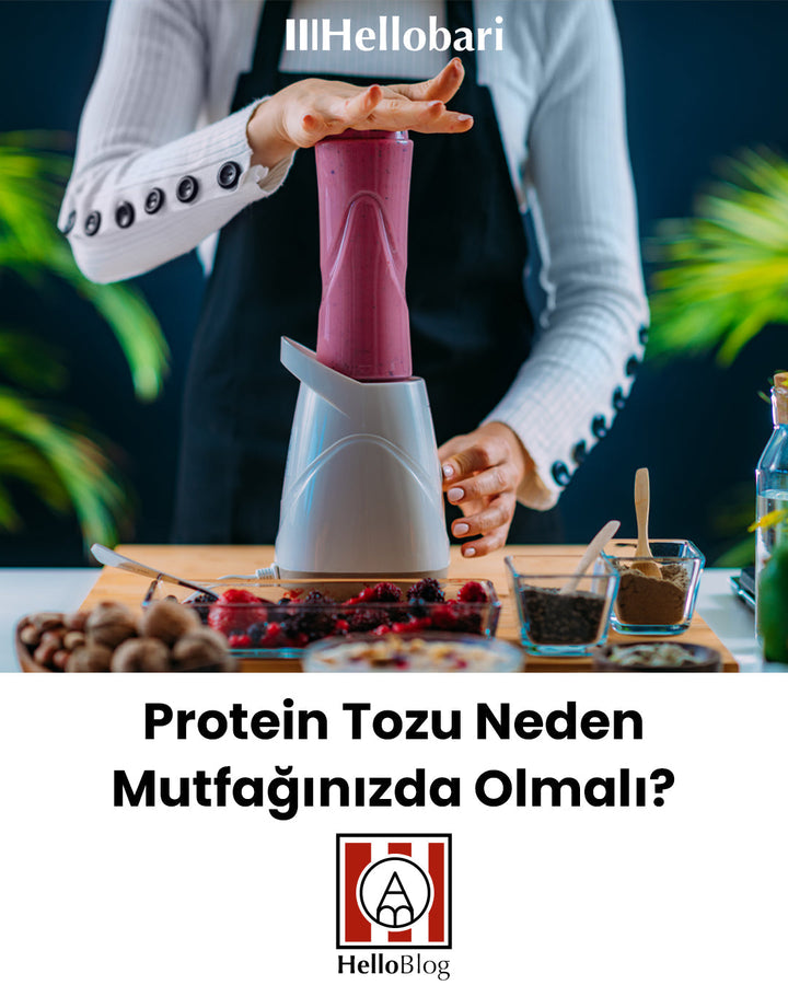 Mutfakta Protein Tozu