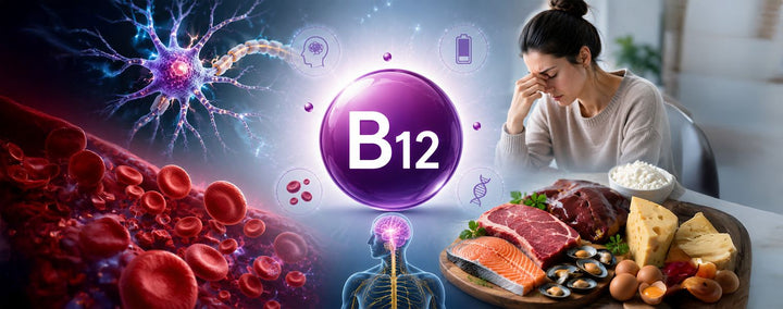 B12 Vitamini Nedir? B12 Eksikliği Belirtileri ve Nedenleri