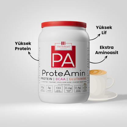 Hellobari ProteAmin: BCAA ve Glutamin İlaveli Whey Protein (28 Porsiyon)