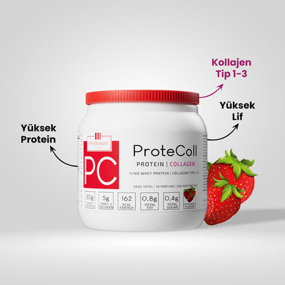 Hellobari ProteColl: Kollajenli Whey Protein (10 Porsiyon)