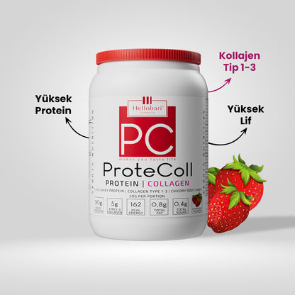 Hellobari ProteColl: Kollajenli Whey Protein (21 Porsiyon)