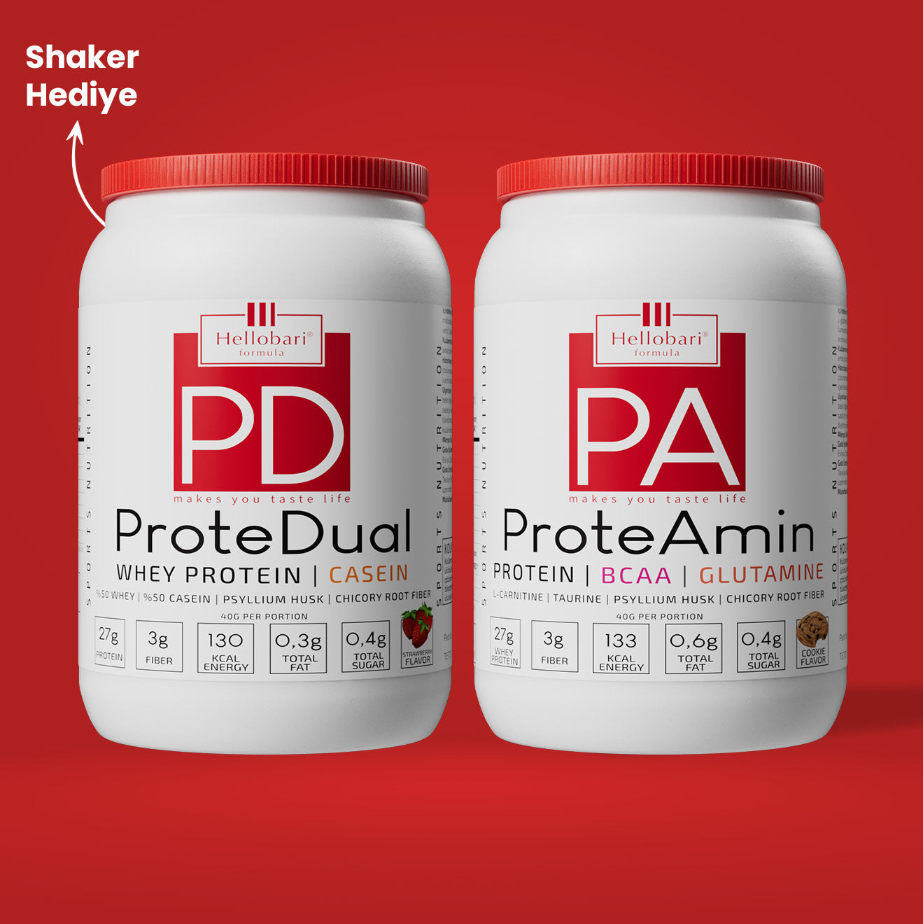 Hellobari Sporcu Gücü Paketi Bu Paket; ProteDual Ve ProteAmin İle Antrenman Sonrası Toparlanmayı Destekler, Gece Boyunca Kas Yapısını Korumaya Yardımcı Olur.